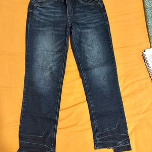 Skinny cropped jeans